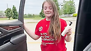 RedHeadWinter Hump In Camper Target Parking Pile Flick Leaked