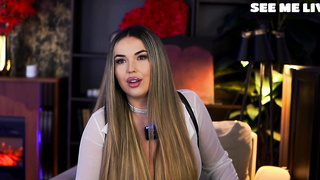 Latina Ditzy Taunts Enormous Bosoms