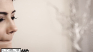 sNanny Adria Rae Penetrated by Weirdo Goth Duo! (Joanna Angel)