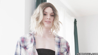 Skater Femboy Takes A Rail On BOYFRIEND's Meaty Stick