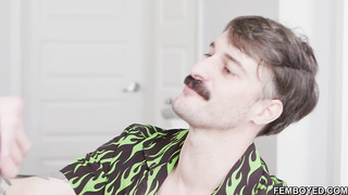 Skater Femboy Takes A Rail On BOYFRIEND's Meaty Stick