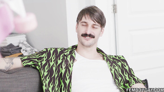 Immensely SIZZLING femboy rectal boinked!