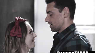 Lily Larimar tastes tutor's spunk-pump and jizm pleasure