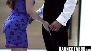 Arietta Adams rewarded with step-dad's screwable pride