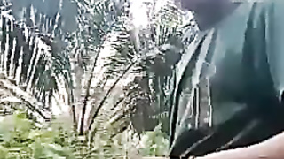 SMA Mesum Di Kebun Sawit