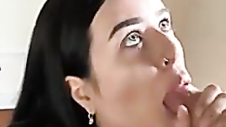 lydiaghost oral pleasure and jism on her globes