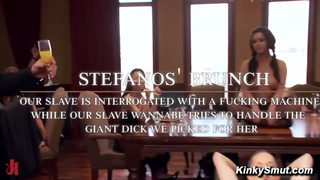 2 Brunettes One Enormous Manmeat Brunch Time