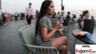 Thai teenage Cherry spends some time on BWC