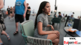 Thai teenage Cherry spends some time on BWC