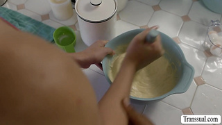 Making cake turns out into a xxx assfucking fuck-a-thon