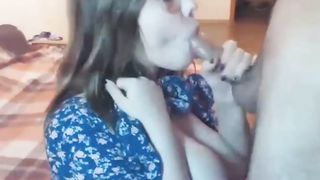 Gigantic Fun Bags Nerdy Teenage gets Good-Sized Facial Cumshot I Meet her at 6hookup.com