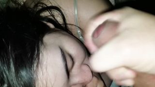 Nymph Wakes up to Jizm