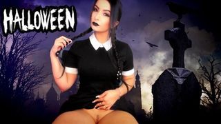 Halloween - WEDNESDAY ADDAMS DRIVING YOU NAUGHTY TAUNTING - LOVEMAKING MACHINE
