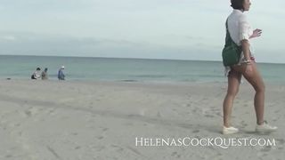 HelenasCockQuest.com Im an Upskirt Goddess Twat Demonstrating Voyeurs in Public!