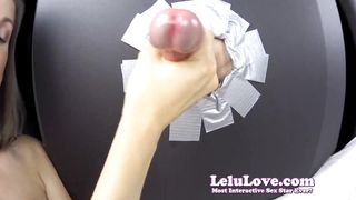 Lelu Enjoy-Gloryhole Bj Pop-Shot in YOUR Face