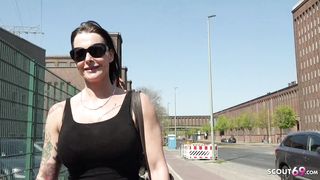 GERMAN SCOUT - DEEP ASSFUCKING FOR HEFTY CUPCAKES COUGAR JULIA AT PUBLIC STREET AUDITION
