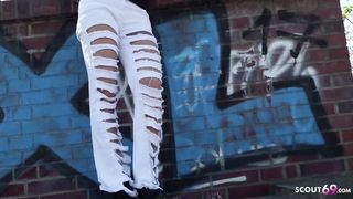 GERMAN SCOUT - DEEP ASSFUCKING FOR HEFTY CUPCAKES COUGAR JULIA AT PUBLIC STREET AUDITION