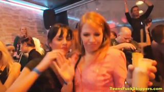 Insatiable Moms and girlfriends Turn into Floozies & Gargle & Pound at Stripper Night