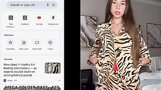 Stance For Rear end In Crimson Lingirie --- Sophie Rain