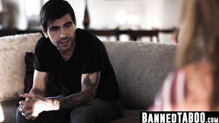 Scarlett Mae guzzles super-hot jizm in pecker railing rapture