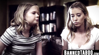 college counselor's super-steamy date with Coco Lovelock and Haley Reed