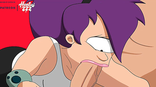 LEELA DEEP-THROATING FUCKPOLE FUTURAMA PORNOGRAPHY