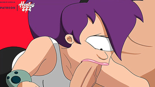 LEELA DEEP-THROATING FUCKPOLE FUTURAMA PORNOGRAPHY