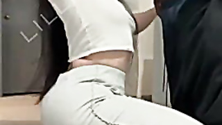 Thicc Latina Deep-throats & Porks BIG BLACK COCK While Doing Laundry