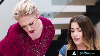 Disregarded Cougar Dee Williams gets all Attention She Wants from Daughter-in-law Ch... (cassie lenoir, chanel camryn, gigi dior, jade teenage, veronica church)