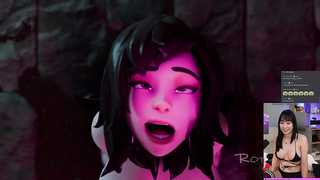 Dark Overwatch Anime porn - Mei becomes a mindless sub who covets for fucky-fucky