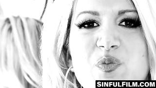 Layla luvs getting her labia splattered by numerous firm schlongs