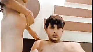 Indian Wifey Milk cans Pressing and Banging