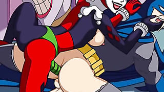 Joker and Harley Quinn manga porn parody