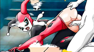 Joker and Harley Quinn manga porn parody
