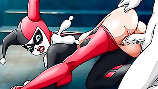 Joker and Harley Quinn manga porn parody