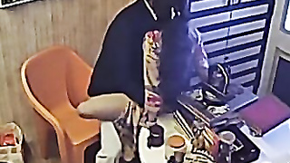 Astrologer Ashok Kharat MMS Flicks Pokes His Numerous Doll Customers In His Cabin For Superb Luck