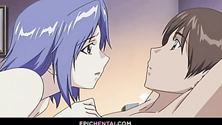 Sempai Kozue Gets A Taste Of Tsutomu's Good-sized Lollipop, Leaving Her Wanting More