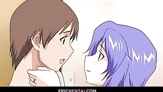 Sempai Kozue Gets A Taste Of Tsutomu's Good-sized Lollipop, Leaving Her Wanting More