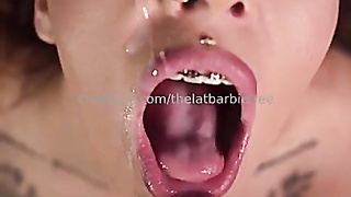 The Lat Barbie – POINT OF VIEW Oral pleasure And Facial cumshot