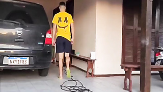 Cheating Dt For Acquaintance While Hubby Observes - Amateur Latina COUGAR Kelabate