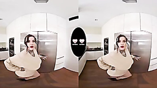 Inked stepmother with giant boobs nails her son (Sabien Demonia)