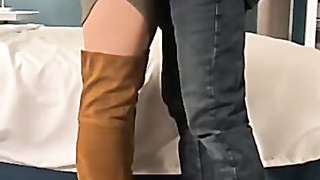 Cuckold Annabelle Skye Porks Worshipper'S Thick Man meat In Motel Guest room - Ash-blonde Amateur Railing And Fellatio