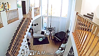 Step Step-brother Interrupts Step Step-sister Musical Onanism (Aidra Fox)