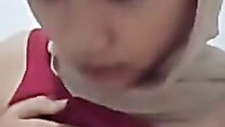 Indo Immense Titty Hijab