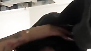 Mia Khalifa Bare Taunts in Bathroom De-robe Flash