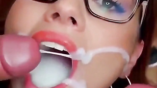 Buxomy JenKowski mass ejaculation cumslut