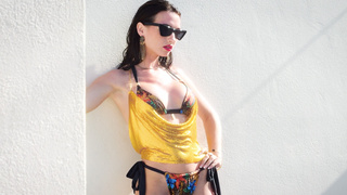 Fat breasts COUGAR Brooke Tilli striptease