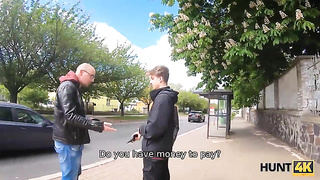 Hunt4K Naive Man For Cash Allows Expert Hunter To Pound His Gf