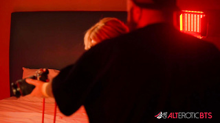 Kitana Montana Gunnar Stone Behind-the-scenes two