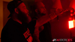 Kitana Montana Gunnar Stone Behind-the-scenes two